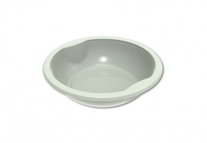 Ce plateau Evolve en CPET présente une forme arrondie et lisse avec une teinte douce vert-gris, offrant un look moderne et écologique. Le design large et peu profond du plateau est idéal pour la présentation de divers aliments. Son rebord légèrement évasé comporte deux encoches pour une prise facile, ajoutant un élément pratique à son apparence élégante. La finition mate et la couleur terreuse renforcent l’esthétique naturelle du plateau, le rendant parfait pour des présentations alimentaires contemporaines qui mettent en avant la durabilité.